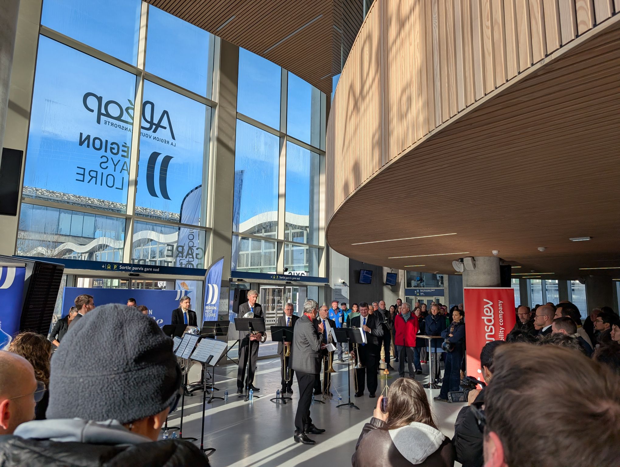 Présentation officielle de la nouvelle gare routière de Nantes