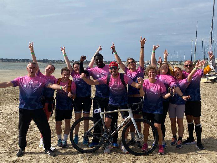 Transdev engagé aux côtés de la FFTRI lors du triathlon de La Baule